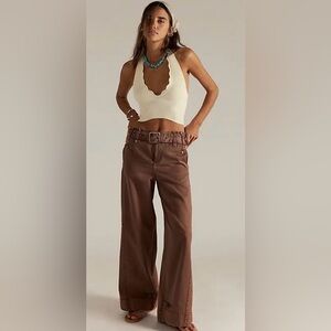 FREE PEOPLE  We The Free Sloane Belted Pants